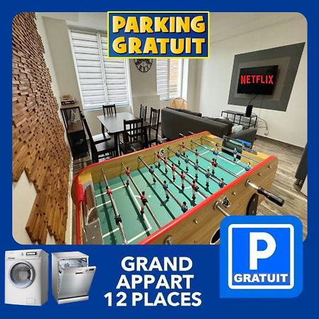 22 Chic & Cosy Grand Appart 92M2 Parking Gratuit Hypercentre Netflix แซงต์-เอเตียน ภายนอก รูปภาพ