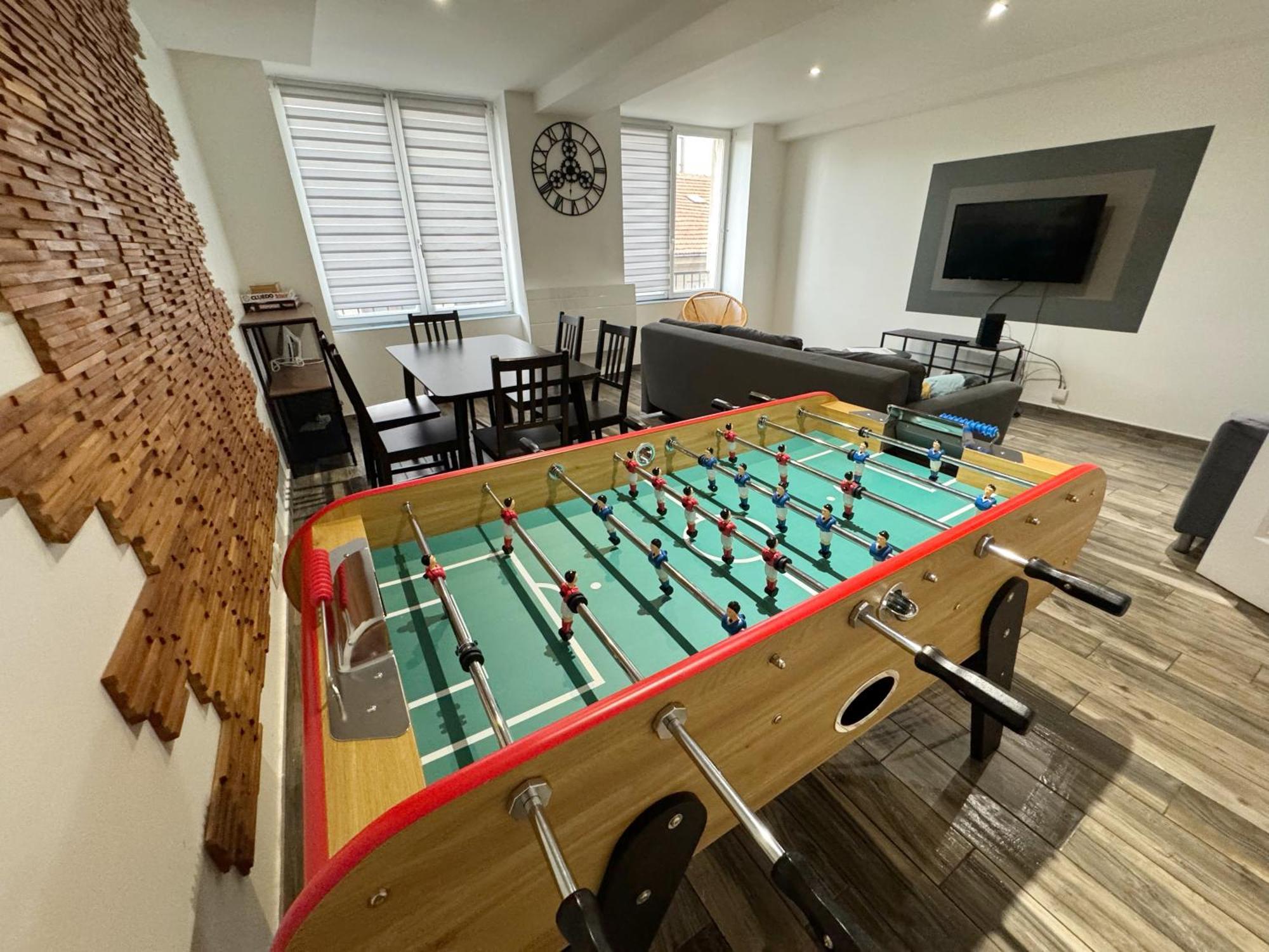 22 Chic & Cosy Grand Appart 92M2 Parking Gratuit Hypercentre Netflix แซงต์-เอเตียน ภายนอก รูปภาพ